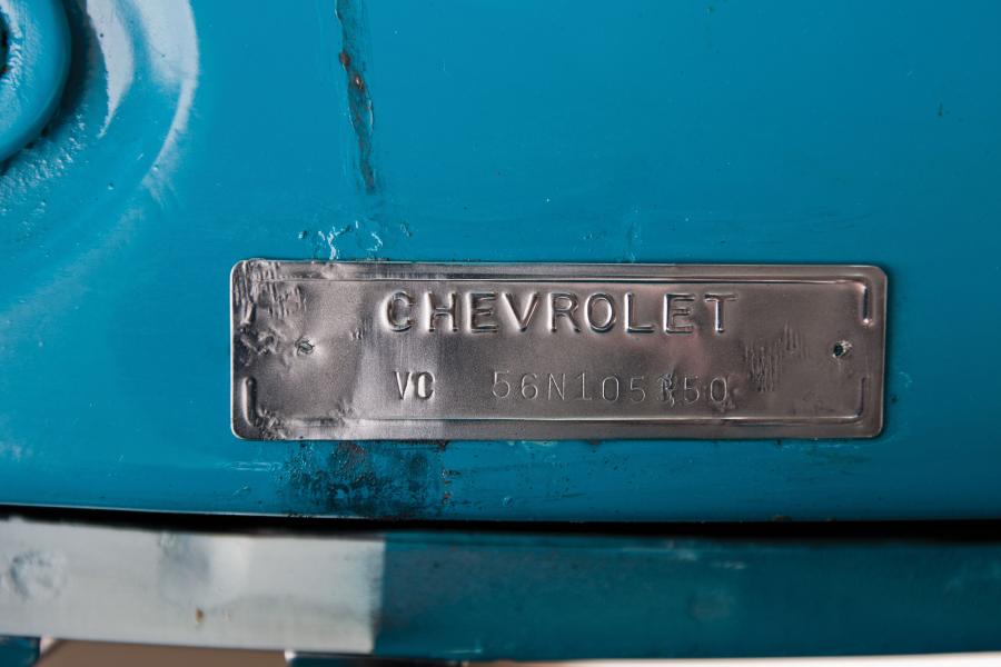 Детали интерьера Chevrolet Bel Air Convertible 1956 года  (фото 54 из 71)